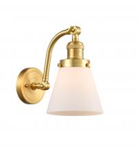Innovations Lighting 515-1W-SG-G61 - Cone - 1 Light - 7 inch - Satin Gold - Adjustable Sconce