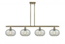 Innovations Lighting 516-4I-AB-G249-LED - Gorham - 4 Light - 48 inch - Antique Brass - Cord hung - Island Light