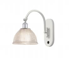 Innovations Lighting 518-1W-WPC-G422 - Arietta - 1 Light - 8 inch - White Polished Chrome - Adjustable Swing Arm