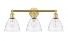 Innovations Lighting 616-3W-SG-GBD-752 - Bristol - 3 Light - 26 inch - Satin Gold - Bath Vanity Light