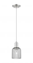 Innovations Lighting 716-1P-SN-G559-5SM - Bridal Veil - 1 Light - 6 inch - Brushed Satin Nickel - Cord hung - Mini Pendant