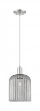 Innovations Lighting 716-1P-SN-G559-8SM - Bridal Veil - 1 Light - 8 inch - Brushed Satin Nickel - Cord hung - Mini Pendant