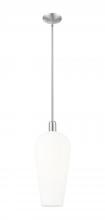 Innovations Lighting 716-1S-SN-G456-8WH - Chelsea - 1 Light - 6 inch - Brushed Satin Nickel - Mini Pendant