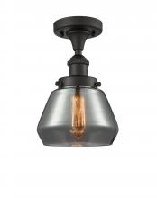 Innovations Lighting 916-1C-OB-G173 - Fulton - 1 Light - 6 inch - Oil Rubbed Bronze - Semi-Flush Mount