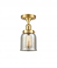 Innovations Lighting 916-1C-SG-G58 - Bell - 1 Light - 5 inch - Satin Gold - Semi-Flush Mount
