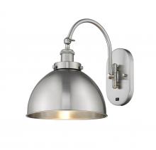 Innovations Lighting 918-1W-SN-MFD-10-SN-LED - Ballston Urban - 1 Light - 10 inch - Brushed Satin Nickel - Adjustable Swing Arm