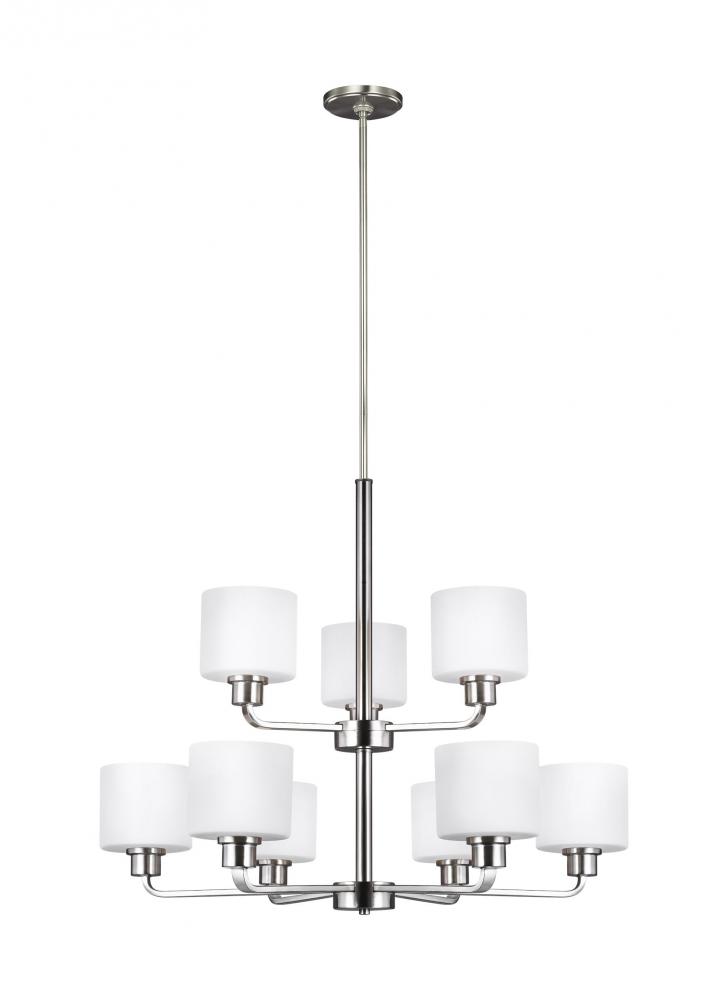 Canfield Nine Light Chandelier