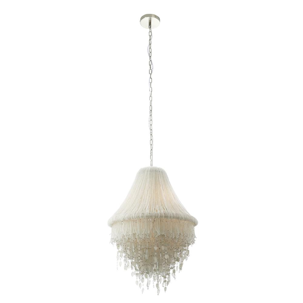 CRYSTAL REIGN - 25" 5LIGHT PENDANT