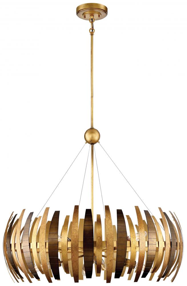 8 LIGHT CHANDELIER