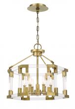 Minka Metropolitan N7355-790 - PRIMA VISTA - 6 LIGHT SEMI FLUSH/PENDANT