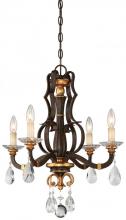 Minka Metropolitan N6454-652 - CHATEAU NOBLES - 4 LIGHT MINI CHANDELIER
