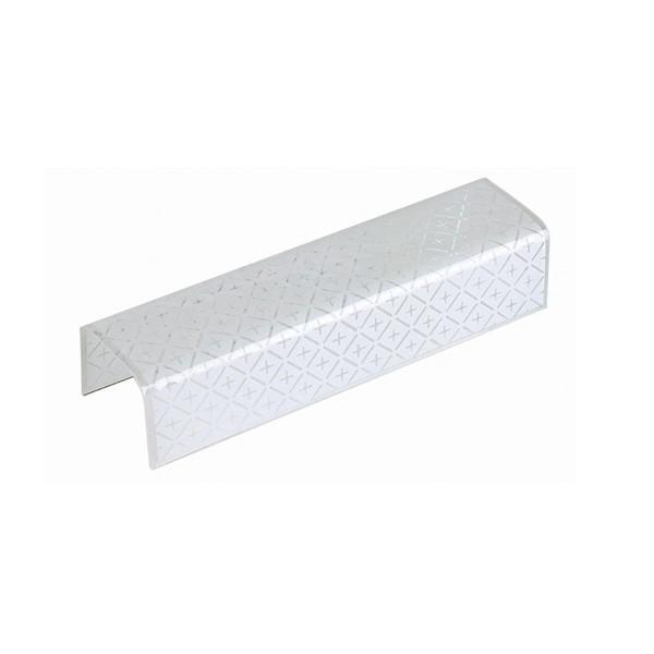 14 inch U-Channel Shade; Horizontal Hole Centered; 1/8 White Slip