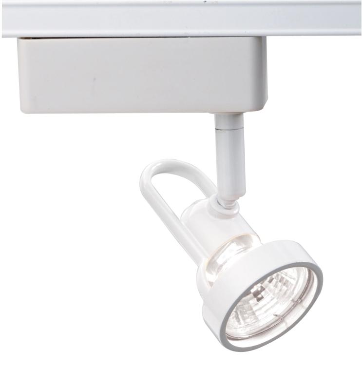 1 Light - MR16 - 12V Track Head - Cast Ring
