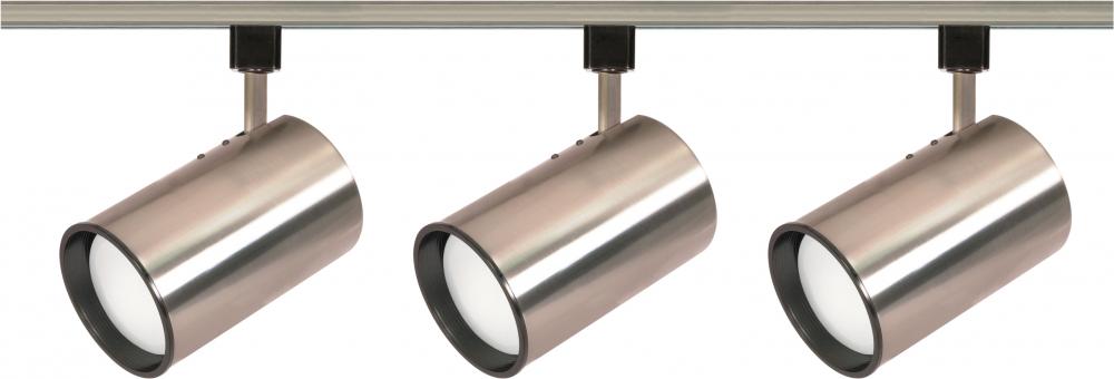 3 Light - R30 - Straight Cylinder Track Kit - 4 foot Track