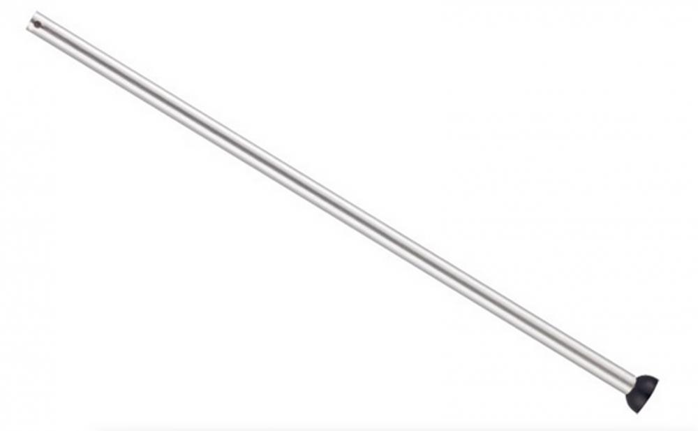 Fanaway 12-inch Brushed Chrome Fan Downrod